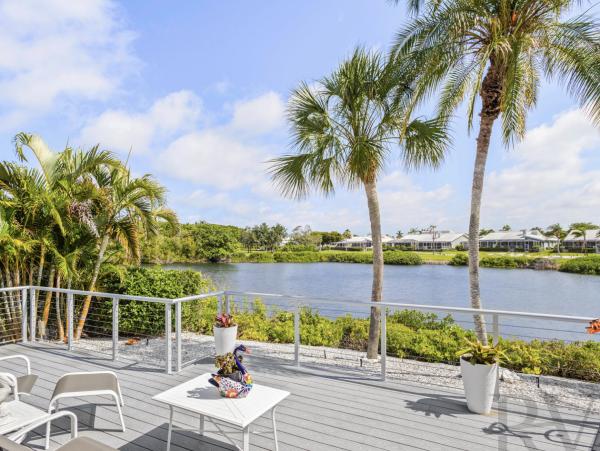 Longboat Key Canal Front Two Bedroom Vacation Rental Condo